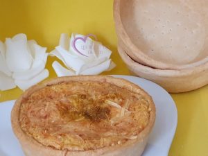 Quiches individuelles poulet et crème au curry par "Les Recettes de Titi"