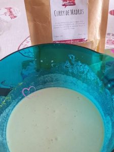 Quiches individuelles poulet et crème au curry par "Les Recettes de Titi"