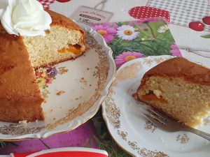 Gâteau aux abricots et à la noix de coco par "Les Recettes de Titi"