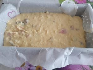 Cake jambon lardons et champignons par "Les Recettes de Titi"