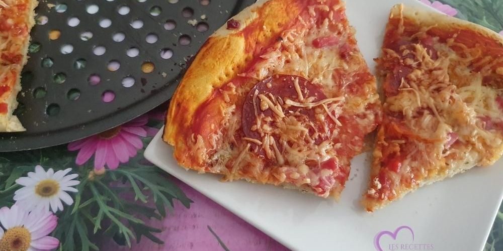 Pizza chorizo et lardons