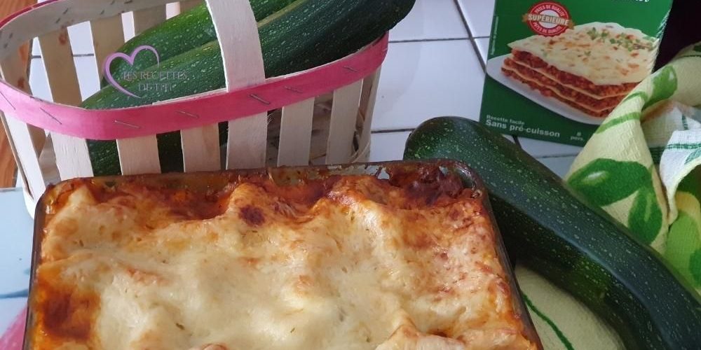 Lasagnes aux courgettes