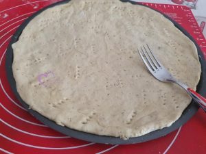 Pizza chorizo lardons par "Les Recettes de Titi"