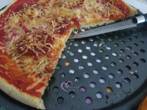 Pizza chorizo lardons par "Les Recettes de Titi"