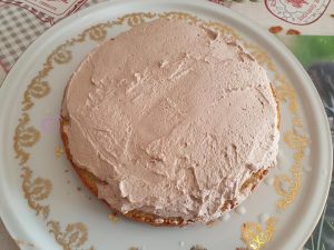 Gâteau anniversaire chantilly choco et nature par "Les Recettes de Titi"