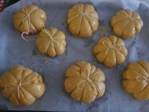 Petits potirons briochés par "Les Recettes de Titi"