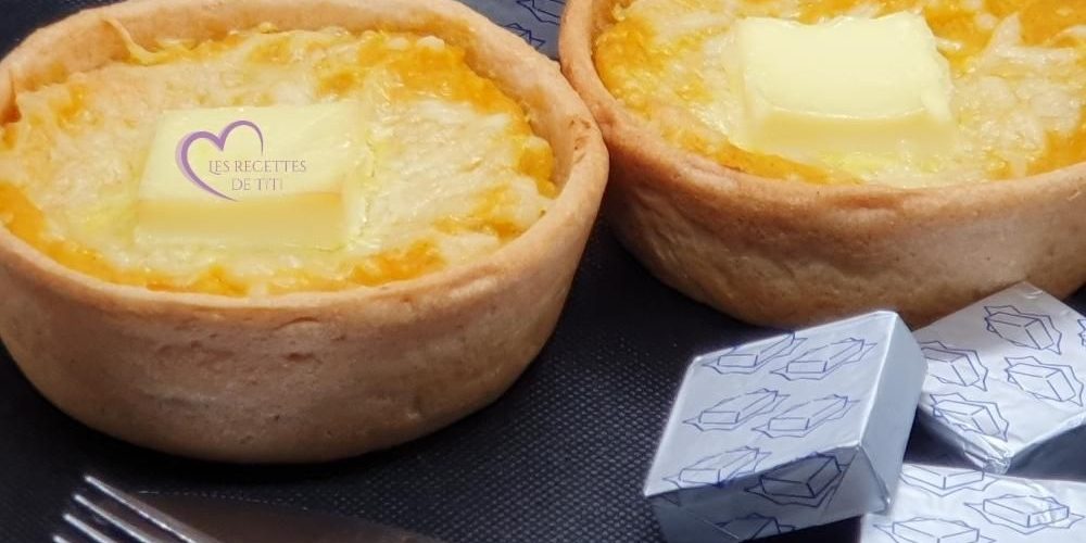 Quiches potiron curry et Kiri