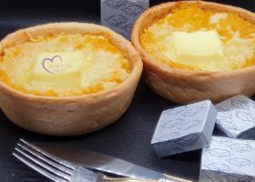 Quiches potiron curry et Kiri