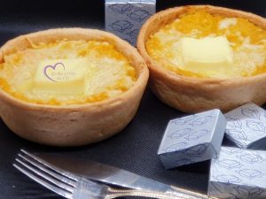 Quiches potiron curry et Kiri par "Les Recettes de Titi"
