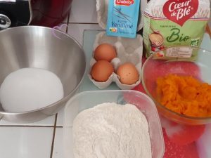 Gâteau sucré au potiron par "Les Recettes de Titi"