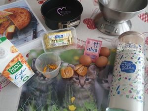 Quatre-quarts à la clémentine façon Titi