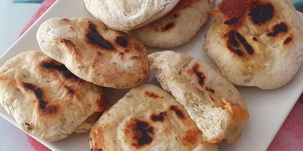 Naan au fromage
