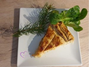 Tourte aux deux saumons et aux poireaux par "Les Recettes de Titi"