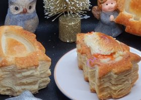 Sapins béchamel et truite fumée