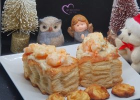 Bouchées feuilletées aux fruits de mer