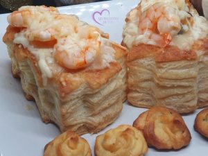 bouchées feuilletées aux fruits de mer par "Les Recettes de Titi"