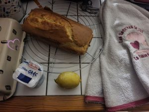 cake au citron par "Les Recettes de Titi"