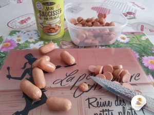 Gratin de pommes de terre mini saucisses et raclette par Les Recettes de Titi