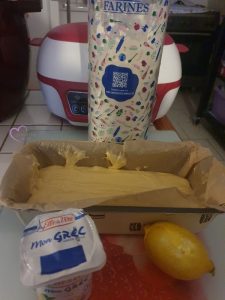 cake au citron par "Les Recettes de Titi"