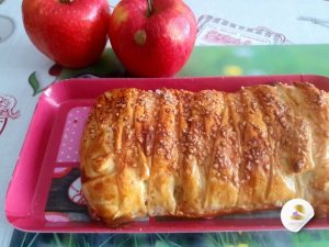 Feuilleté aux pommes et à la noisette par "Les Recettes de Titi"
