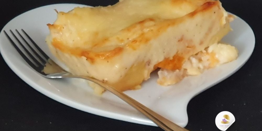 Gratin de choux-fleurs et poissons panés