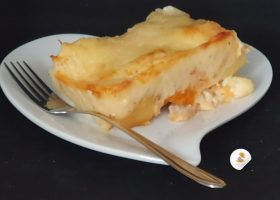 Gratin de choux-fleurs et poissons panés