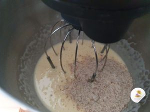 Cake aux fruits et aux amandes par "Les Recettes de Titi"