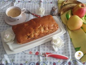 Cake aux fruits et aux amandes par "Les Recettes de Titi"