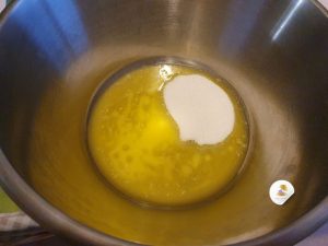 Cake pomme bananes par "Les Recettes de Titi"