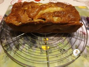 Cake pomme bananes par "Les Recettes de Titi"