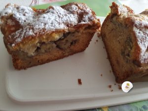 Cake pomme bananes par "Les Recettes de Titi"