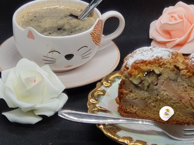 Cake pomme bananes par "Les Recettes de Titi"