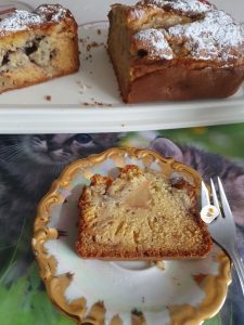 Cake pomme bananes par "Les Recettes de Titi"