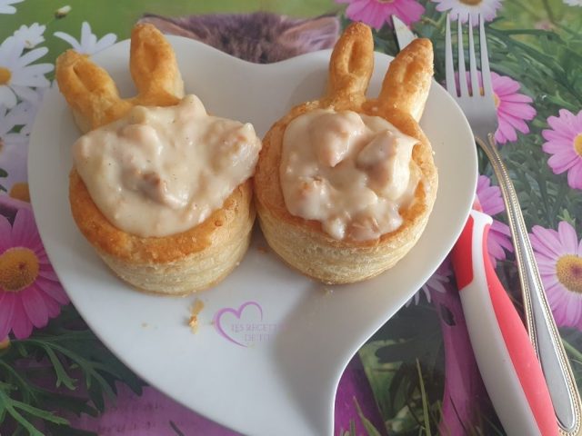 Lapins feuilletés saumon béchamel par "Les Recettes de Titi"