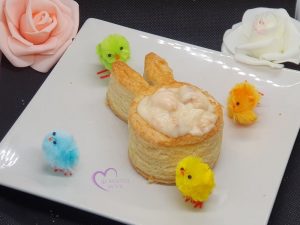 Lapins feuilletés saumon béchamel par "Les Recettes de Titi"