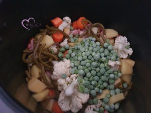 Jardinière de légumes au Cookeo par "les Recettes de Titi"