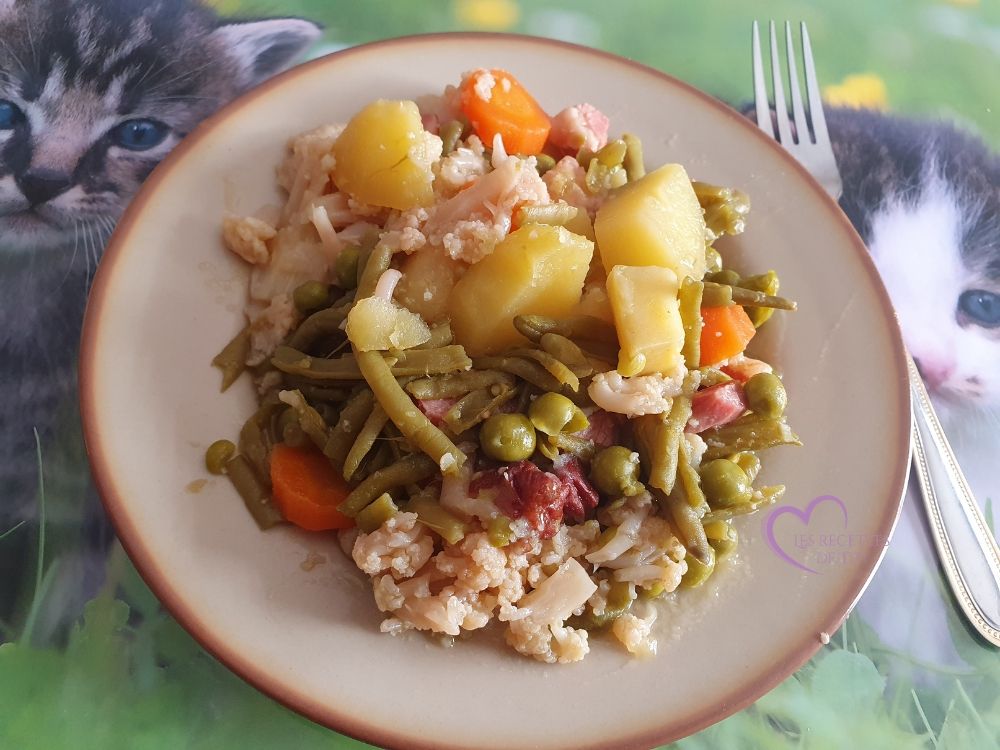 Jardinière de légumes au Cookeo