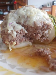 Courgette ronde farcie par "Les Recettes de Titi"
