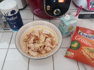 One pasta poulet coco au Cookeo par "Les Recettes de Titi"