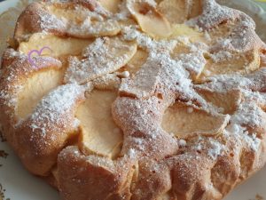 Gâteau aux pommes au lait de coco par "Les Recettes de Titi"