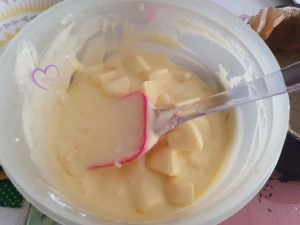 Gâteau aux pommes au lait de coco par "Les Recettes de Titi"