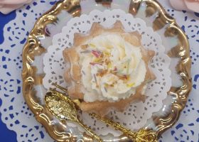 Charlottes et tartelettes aux poires