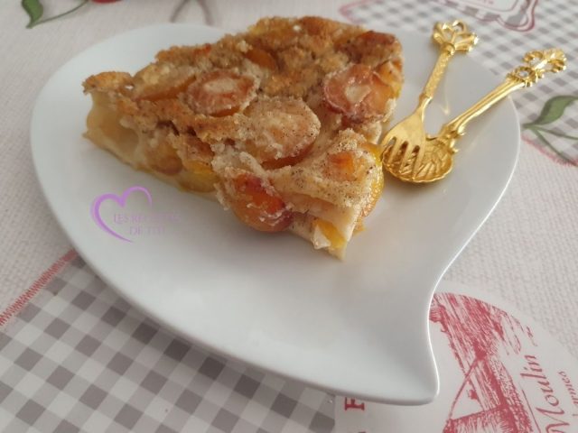 Clafoutis aux mirabelles et vanille par "Les Recettes de Titi"