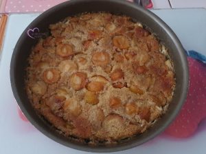 Clafoutis aux mirabelles et vanille par "Les Recettes de Titi"