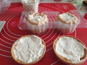Charlottes et tartelettes aux poires par les "Recettes de Titi"