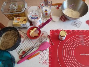 Clafoutis aux mirabelles et vanille par "Les Recettes de Titi"