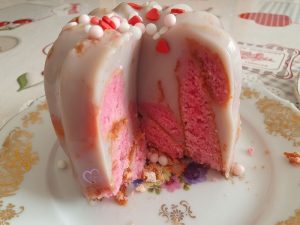 Charlotte à la framboise (Octobre Rose) par "Les Recettes de Titi"