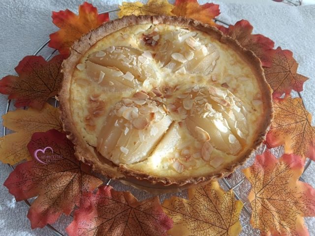 Tarte aux poires et à la noix de coco par "Les Recettes de Titi"