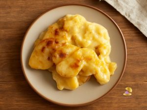 gratin de pommes de terre au chaource par "Les Recettes de Titi"