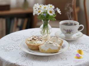 Mini tartelettes clémentine meringuées à ma façon par "Les Recettes de Titi"